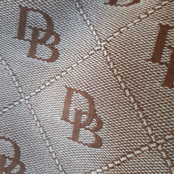 Dooney & Bourke Teal Signature Hobo Purse - Picture 3 of 16